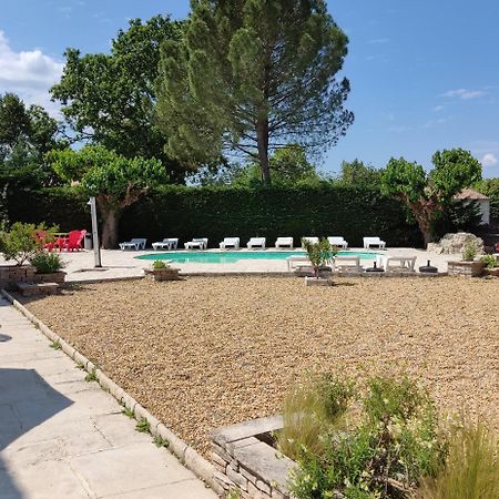 Ardeche Les Cigales, Studio Murier Piscine Partagee 格罗斯皮埃雷斯 外观 照片